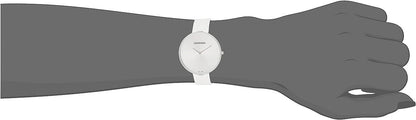 New Swiss Made CALVIN KLEIN Full Moon Quartz Silver Dial Ladies Watch