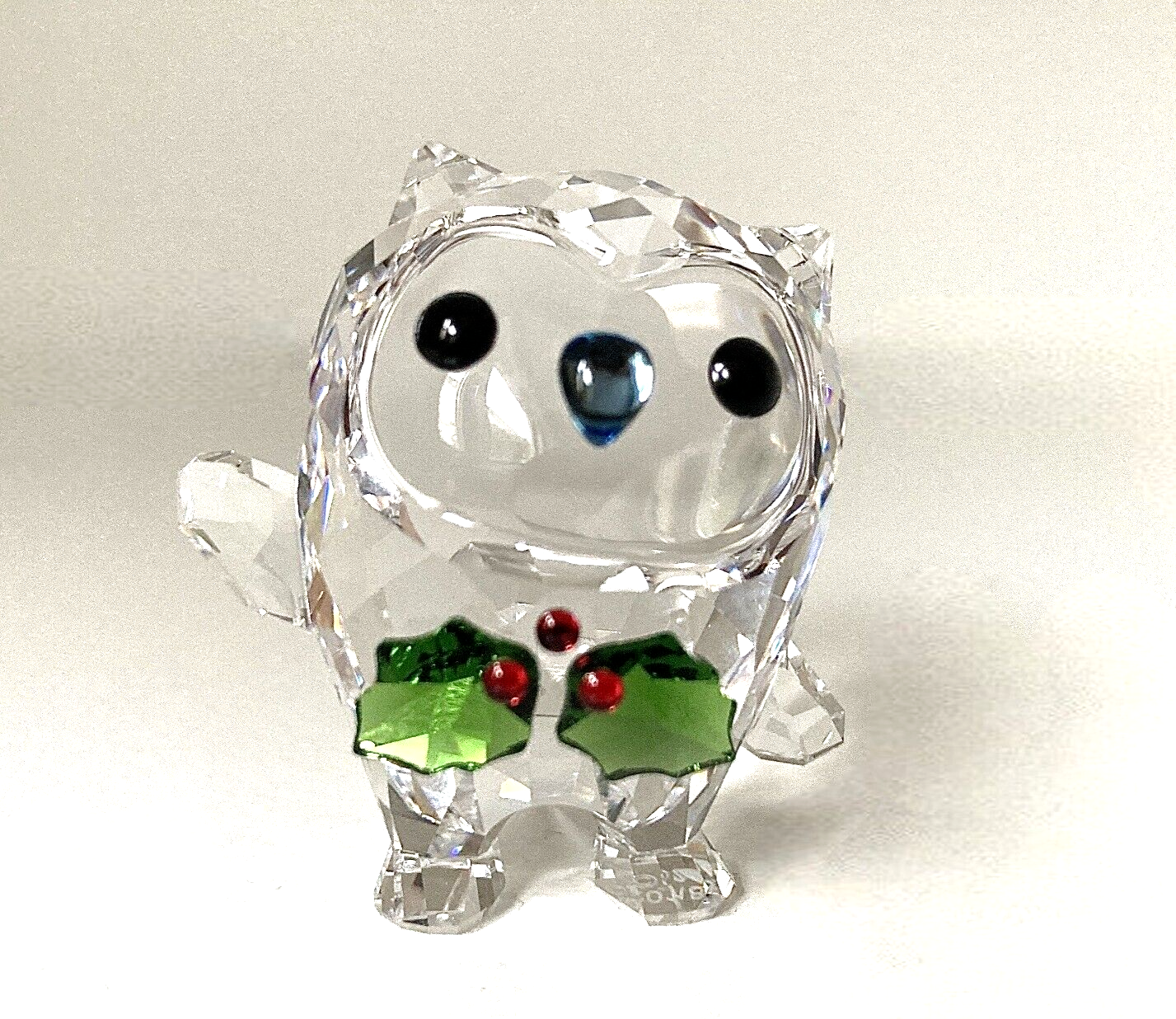 Neu SWAROVSKI HOOT "HAPPY HOLIDAYS" - KRISTALL - Ausgabe 2018