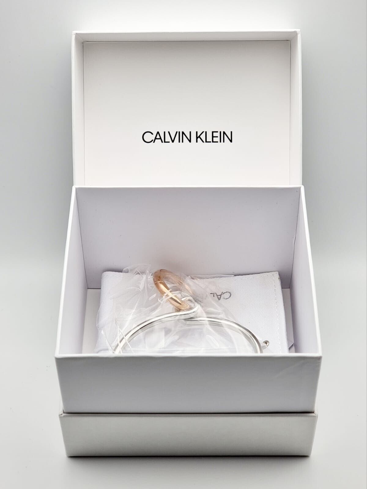 New CALVIN KLEIN CLINK KJ9PPF20010M STAINLESS STEEL BRACELET - M