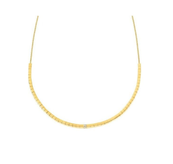 New CALVIN KLEIN TUNE KJ9MJN140100 STAINLESS STEEL GOLD PVD NECKLACE - GOLD