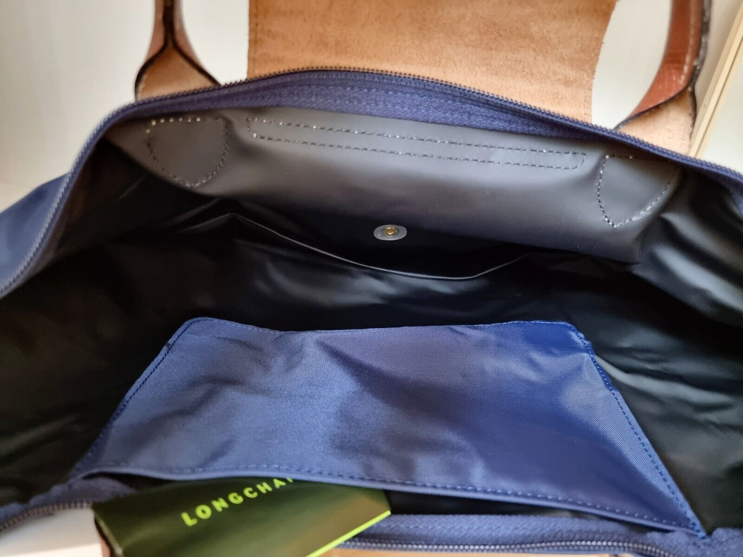 New LONGCHAMP LE PLIAGE TRAVEL BAG SMALL - NAVY