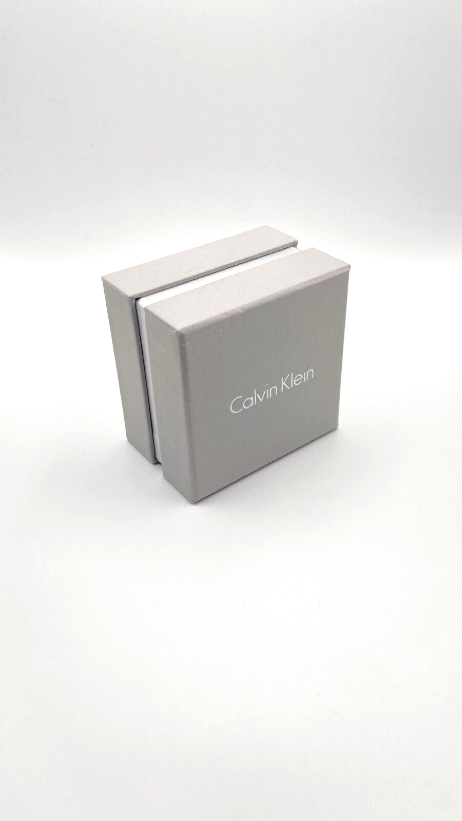 Neu CALVIN KLEIN SCENT EDELSTAHLRING - SILBER - GRÖSSE 57