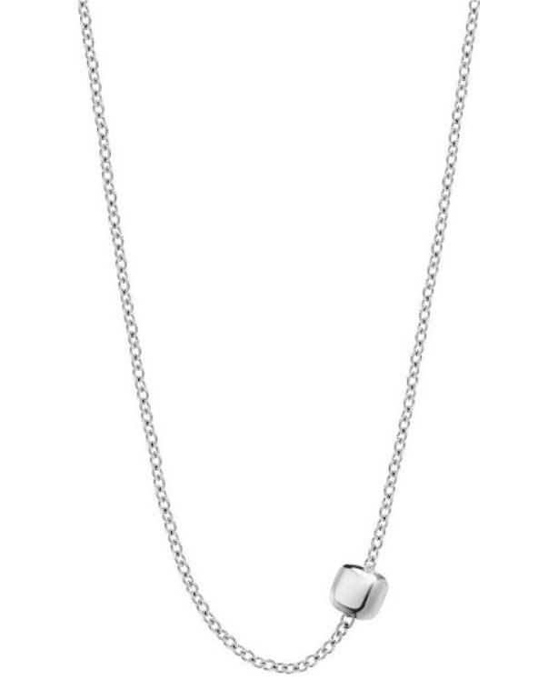 New CALVIN KLEIN SIDE KJ5QMN000200 STAINLESS STEEL NECKLACE  - SILVER