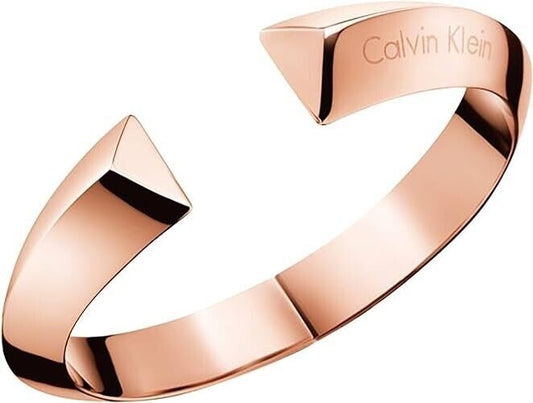 New CALVIN KLEIN ARMREIF SHAPE ROSEGOLD - XS