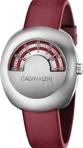 New Swiss Made CALVIN KLEIN Glimpse Quartz Silver Dial Men's Watch