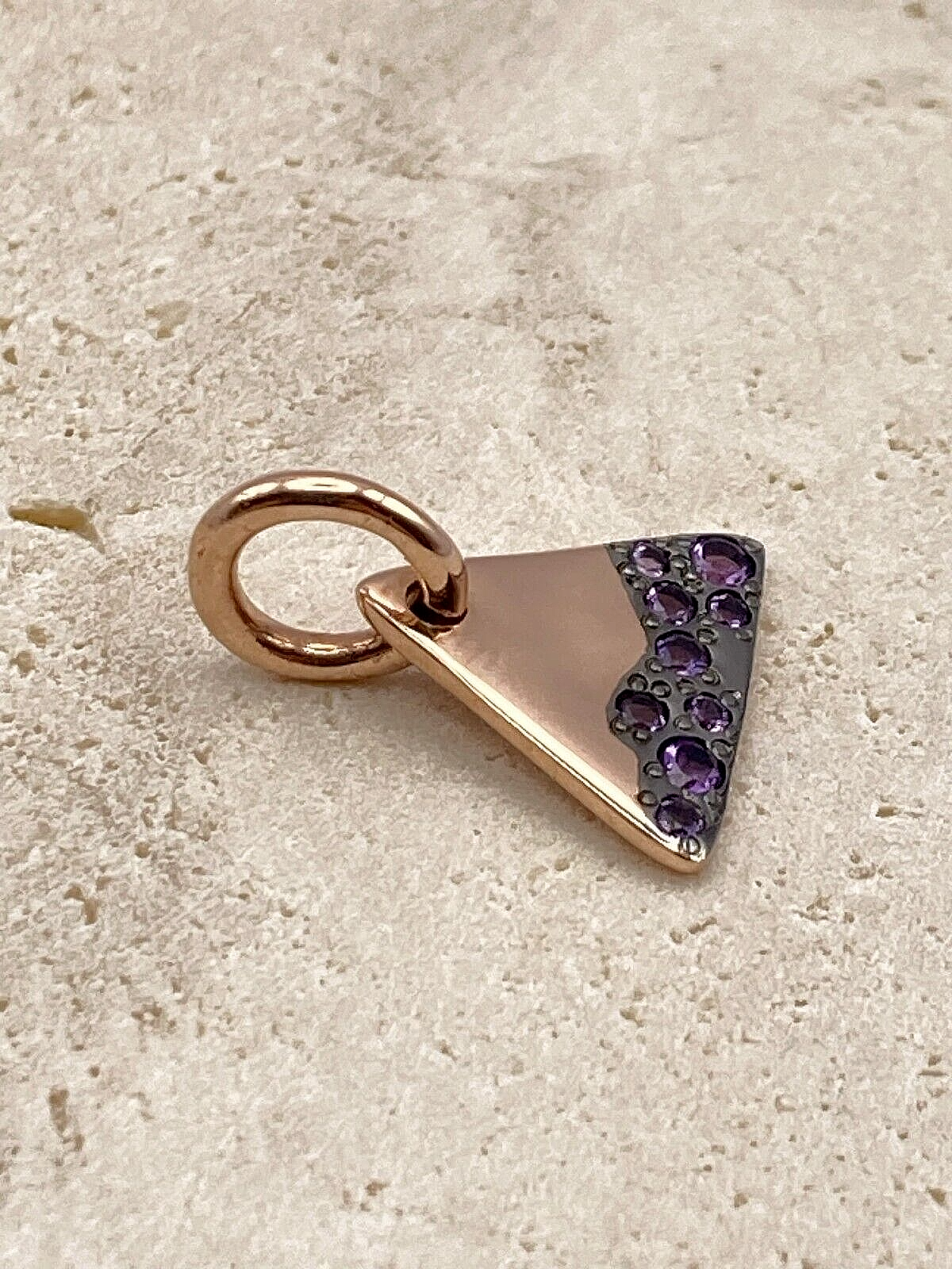 New DODO PRECIOUS TAG - 9KT GOLD/VIOLET AMETHYST