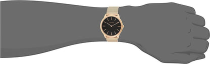 New Swiss Made CALVIN KLEIN Minimal Quartz Black Dial Men's Watch