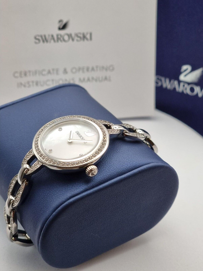 New SWAROVSKI WATCH AILA MINI CHAIN - SILVER