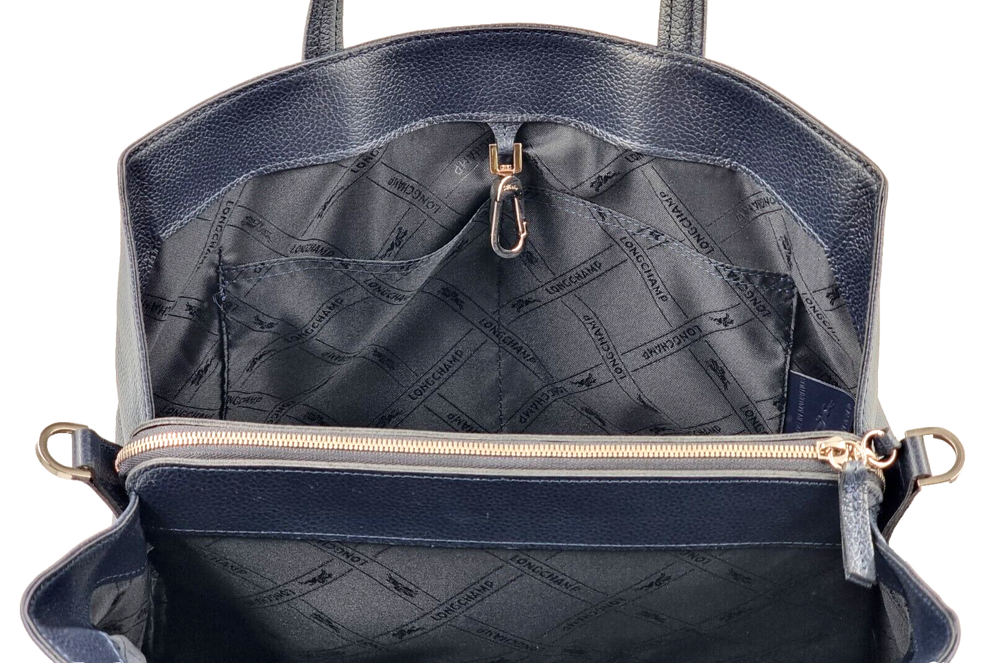 LONGCHAMP LE FOULONNE HANDLE BAG L1286021556 - NAVY