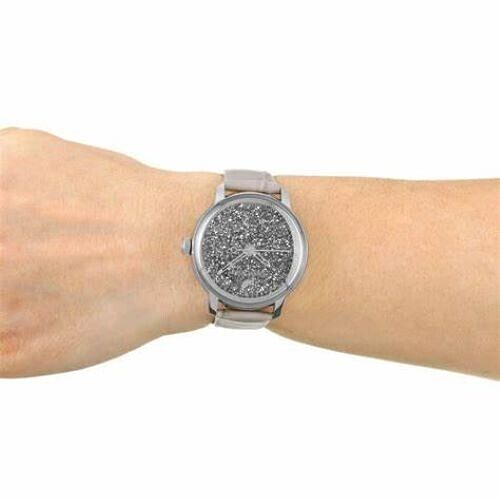 New SWAROVSKI WATCH LD CRYSTALLINE HOURS - TAUPE