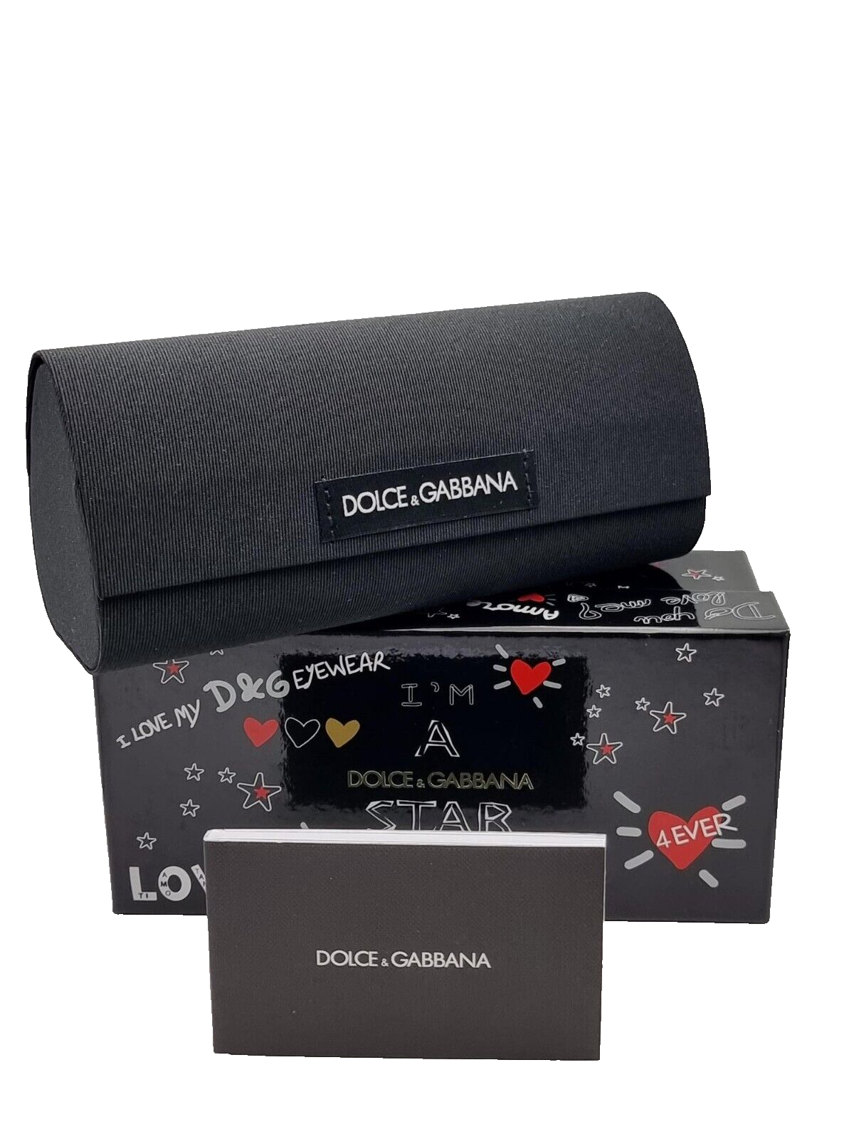 New DOLCE & GABBANA 'Queen Of Love' Cat Eye Sunglasses - Graffiti