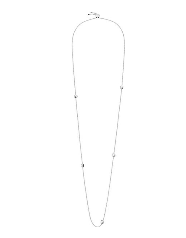 New CALVIN KLEIN SIDE KJ5QMN000200 STAINLESS STEEL NECKLACE  - SILVER