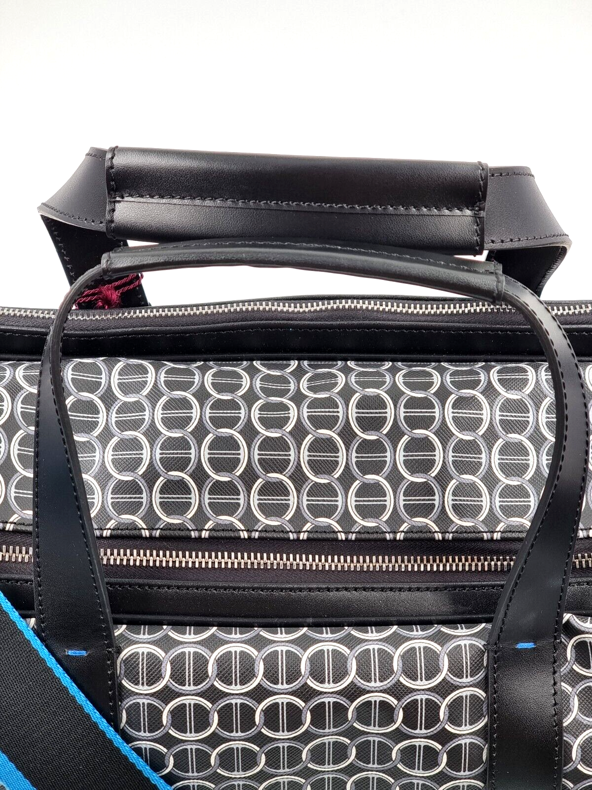 Neu DAVIDOFF LG COLORAMA SOFT SUITCASE 2 REISSVERSCHLÜSSE - SCHWARZ