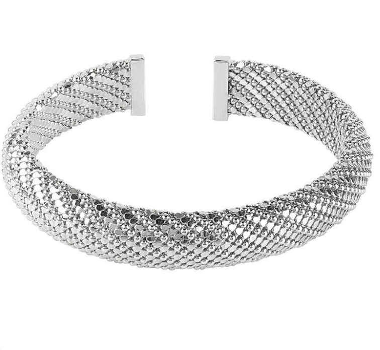 New BLISS COSMOPOLITAN BANGLE - SILVER