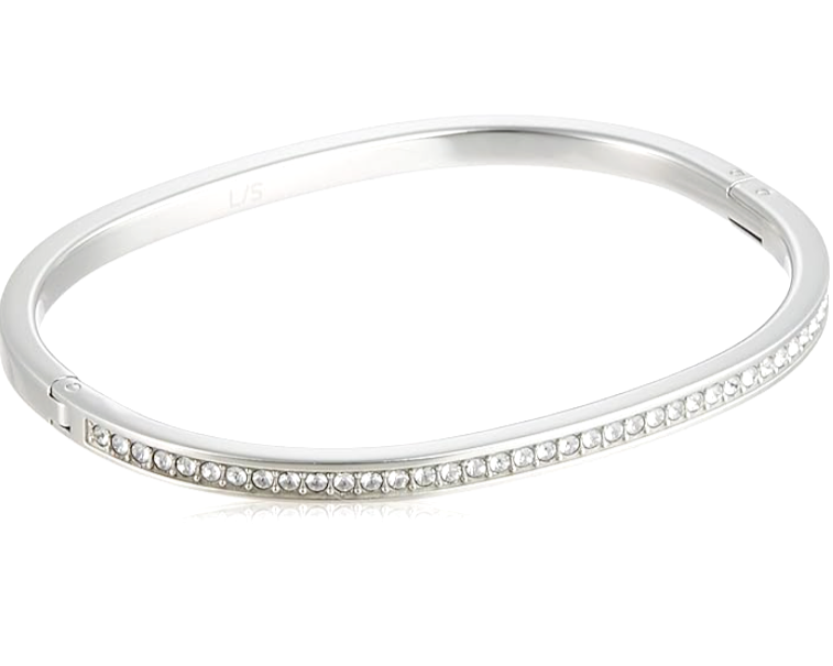 New CALVIN KLEIN HOOK KJ06MD04020S STAINLESS STEEL BANGLE -  SMALL