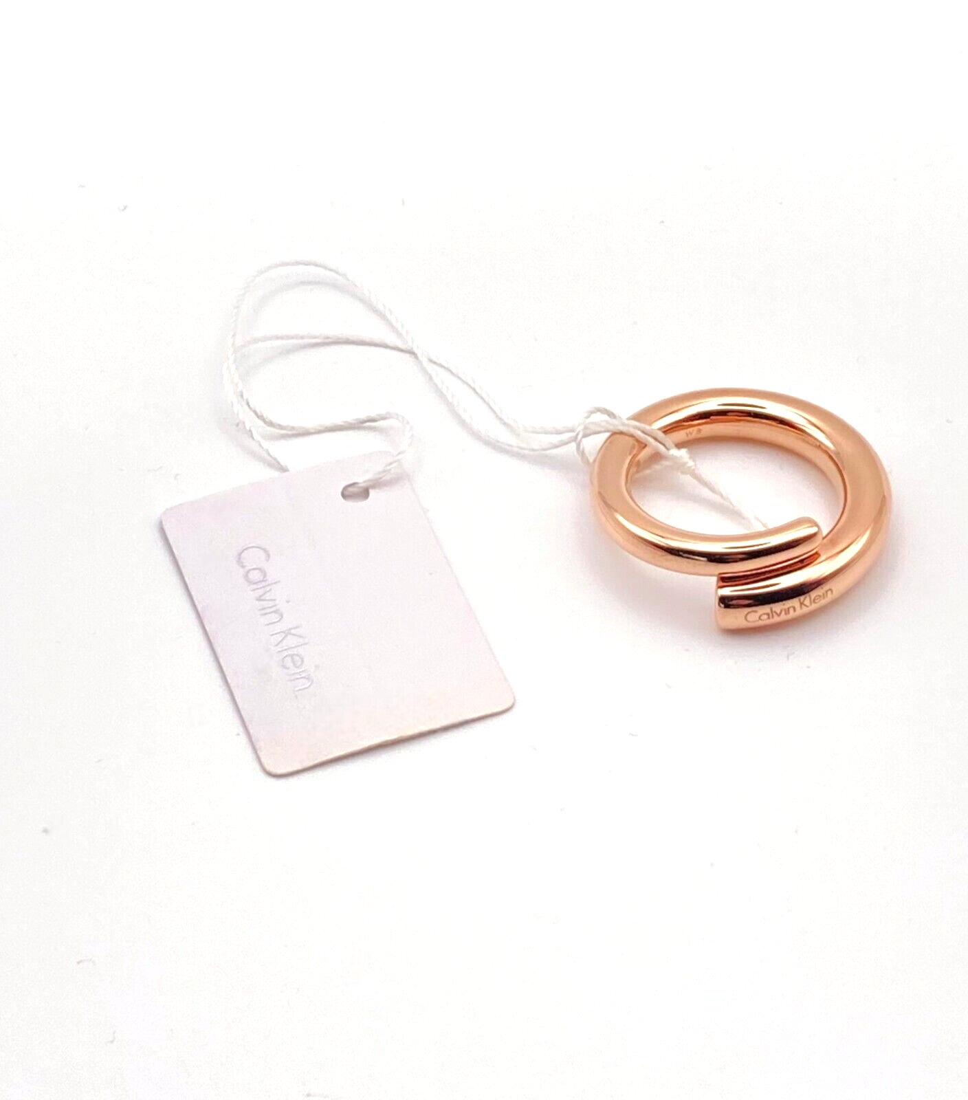 New CALVIN KLEIN SCENT RING KJ5GPR100108 - ROSE GOLD - SIZE 57