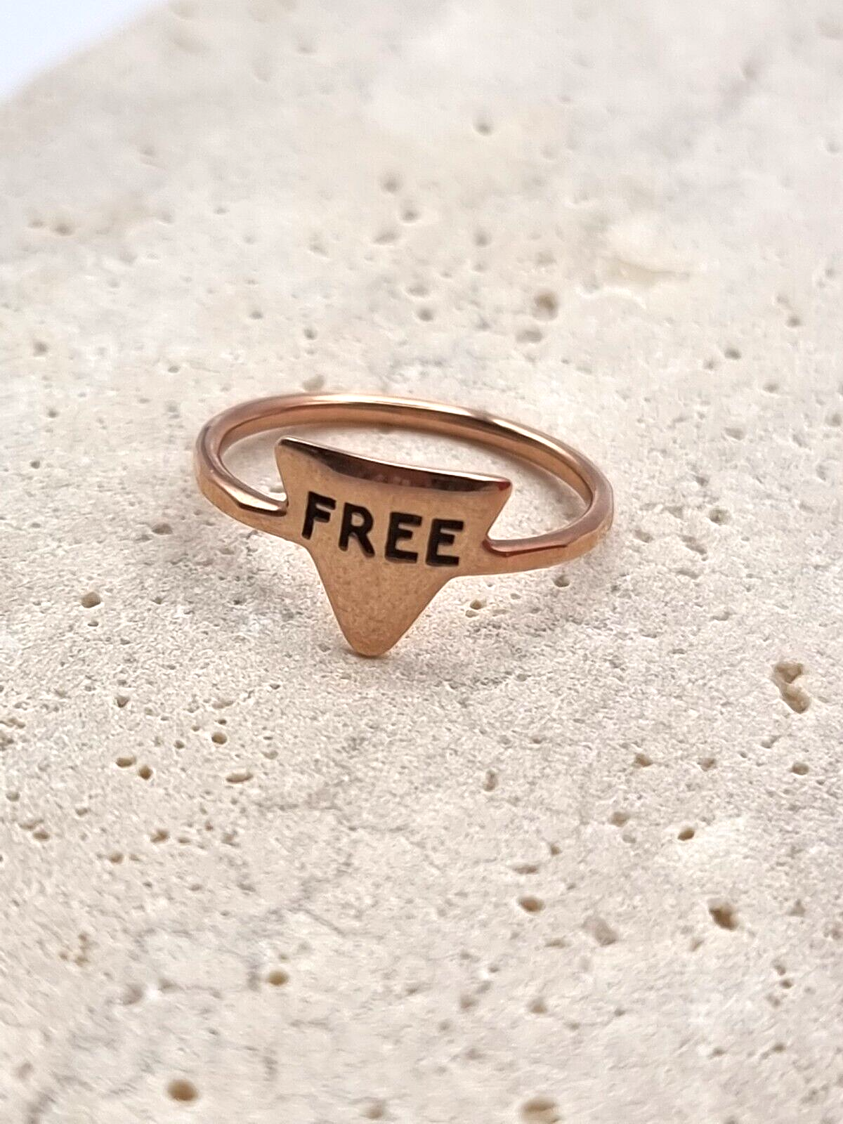 New DODO RING FREE ADTR19/FREE/K-46 - 9K ROSEGOLD