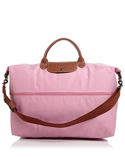 New LONGCHAMP LE PLIAGE EXTENDABLE TRAVEL BAG - PINK