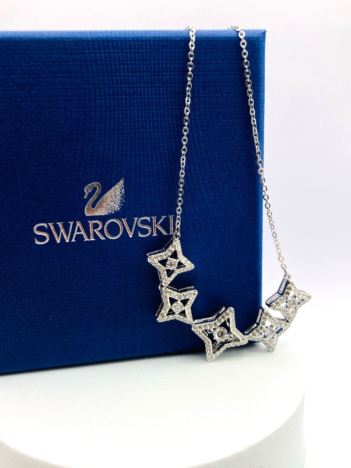 New SWAROVSKI SPARKLING DANCE STAR NECKLACE