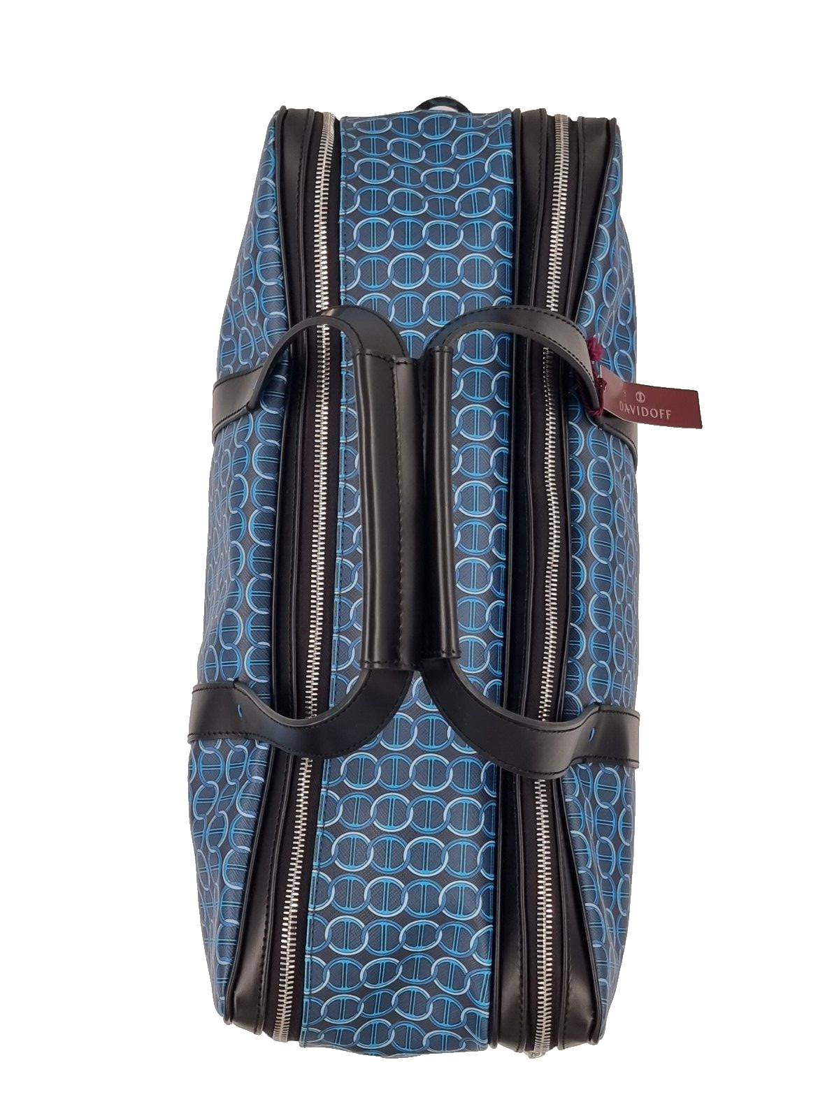 Neu DAVIDOFF LG COLORAMA SOFT SUITCASE 2 REISSVERSCHLÜSSE - BLAU