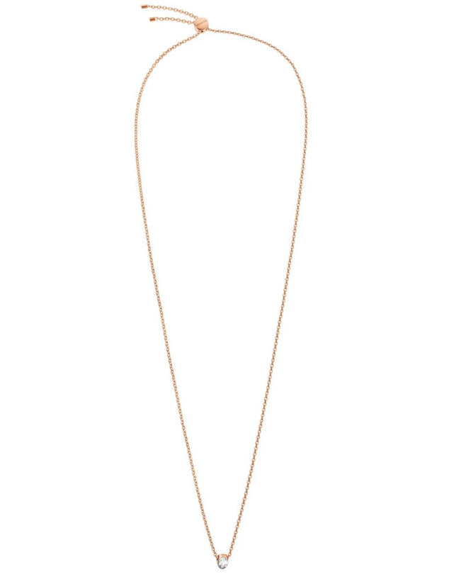 New CALVIN KLEIN BRILLIANT KJ8YPN140200 STAINLESS STEEL ROSE GOLD PVD NECKLACE