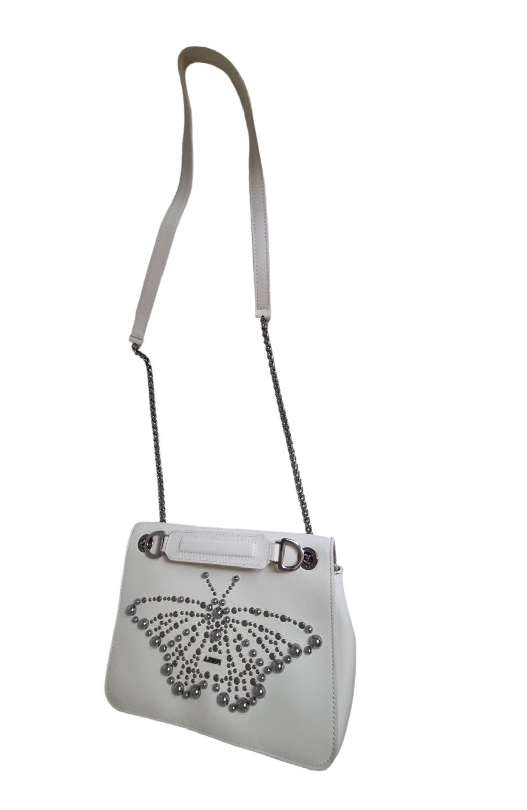 Neu FURLA GEMMA S TASCHE ECRU