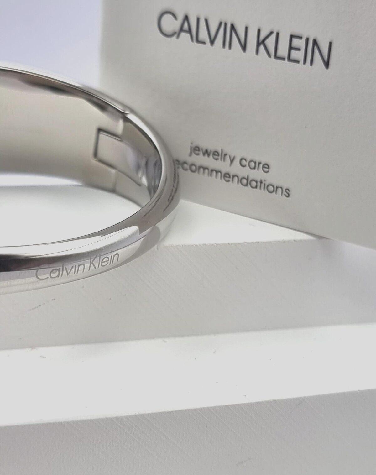 New CALVIN KLEIN ELLIPSE BRACELET KJ3QMD0001XS - SILVER - XS