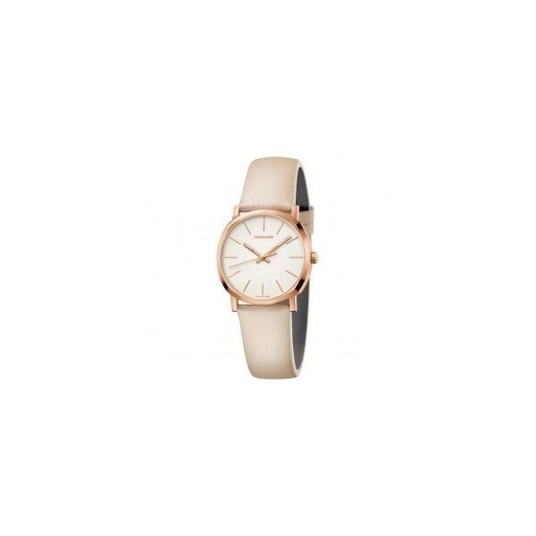 New Swiss Made CALVIN KLEIN Posh Quartz White Dial Ladies Watch