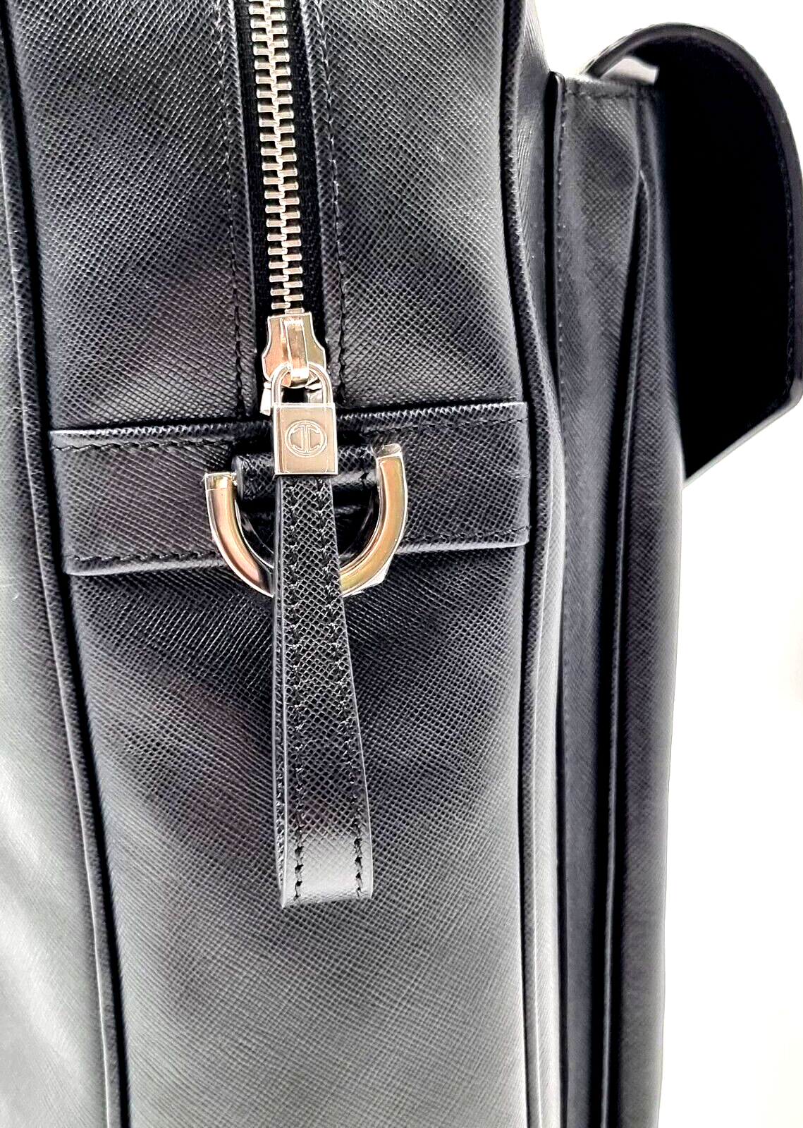Neu DAVIDOFF LLG SAFFIANO ICON TOTE BAG - SCHWARZ