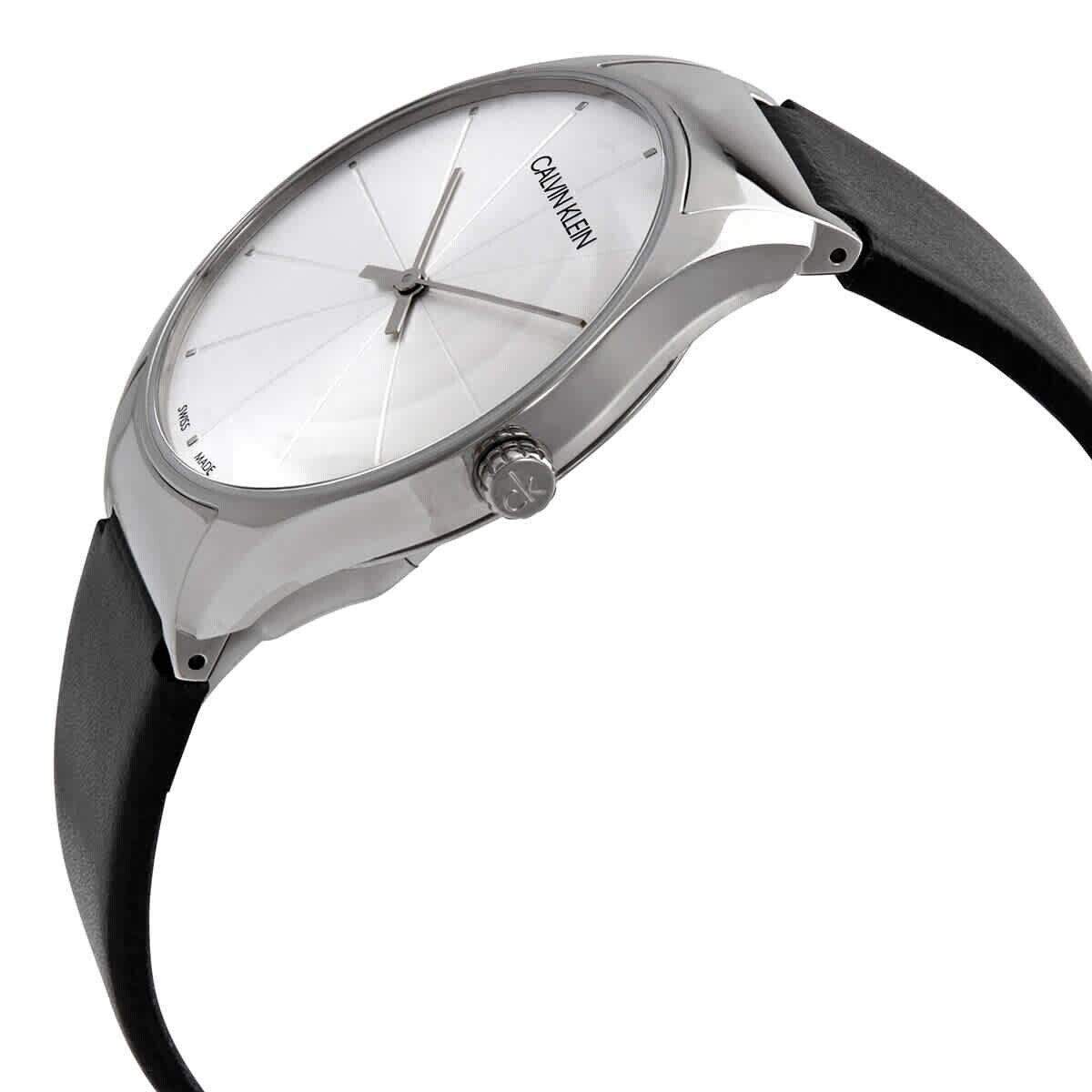 New Swiss Made CALVIN KLEIN Classic Men's Silver DialWatch