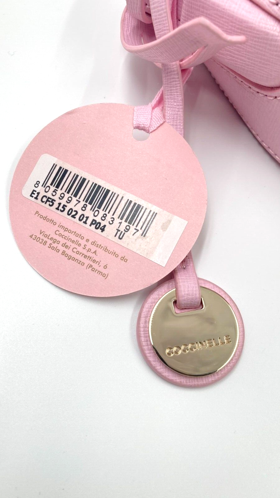 Neu COCCINELLE CLEMENTINE E1 CF5 15 02 01 GRACEFUL PINK PO4