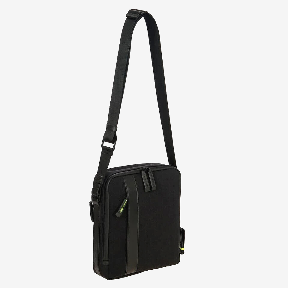 New BRIC´S MOLESKINE UNI CROSSBODY BAG  - BLACK