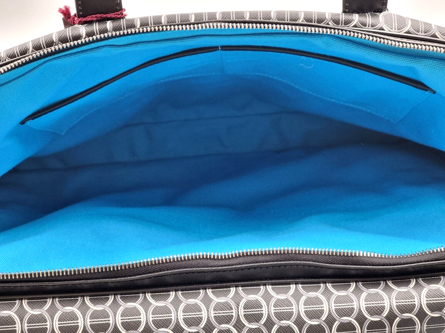 Neu DAVIDOFF LG COLORAMA SOFT SUITCASE 2 REISSVERSCHLÜSSE - SCHWARZ