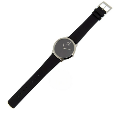 New Swiss Made CALVIN KLEIN Minimal Quartz Diamond Black Dial Ladies Watch