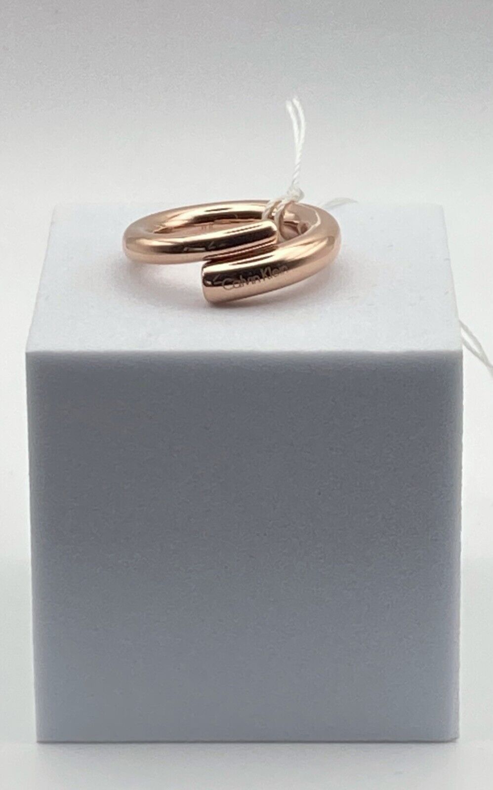 New CALVIN KLEIN SCENT RING KJ5GPR100108 - ROSE GOLD - SIZE 57