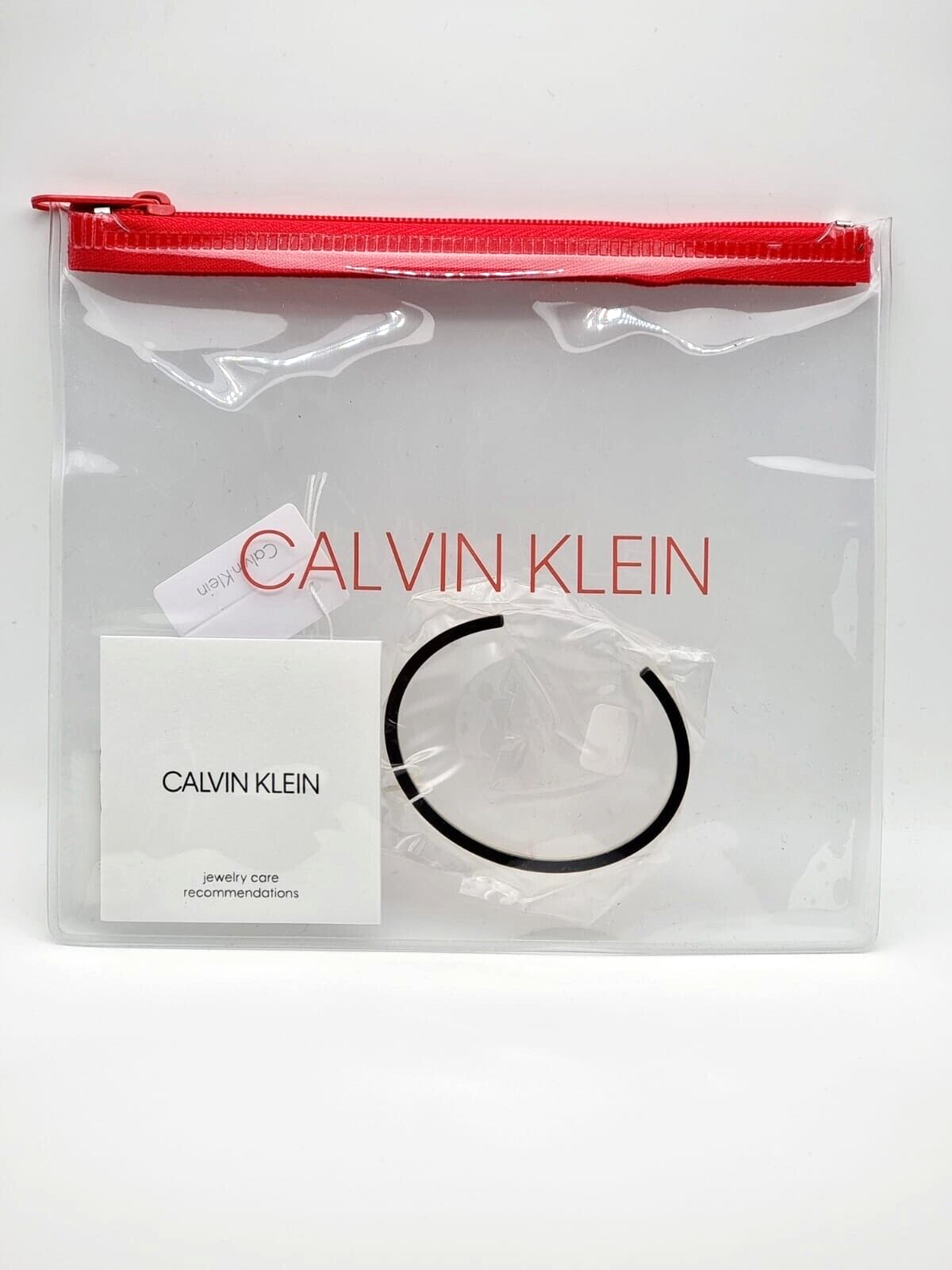 New CALVIN KLEIN GORGEOUS KJ5VBF2001XS  BRACELET - GOLD/BLACK - SIZE XS