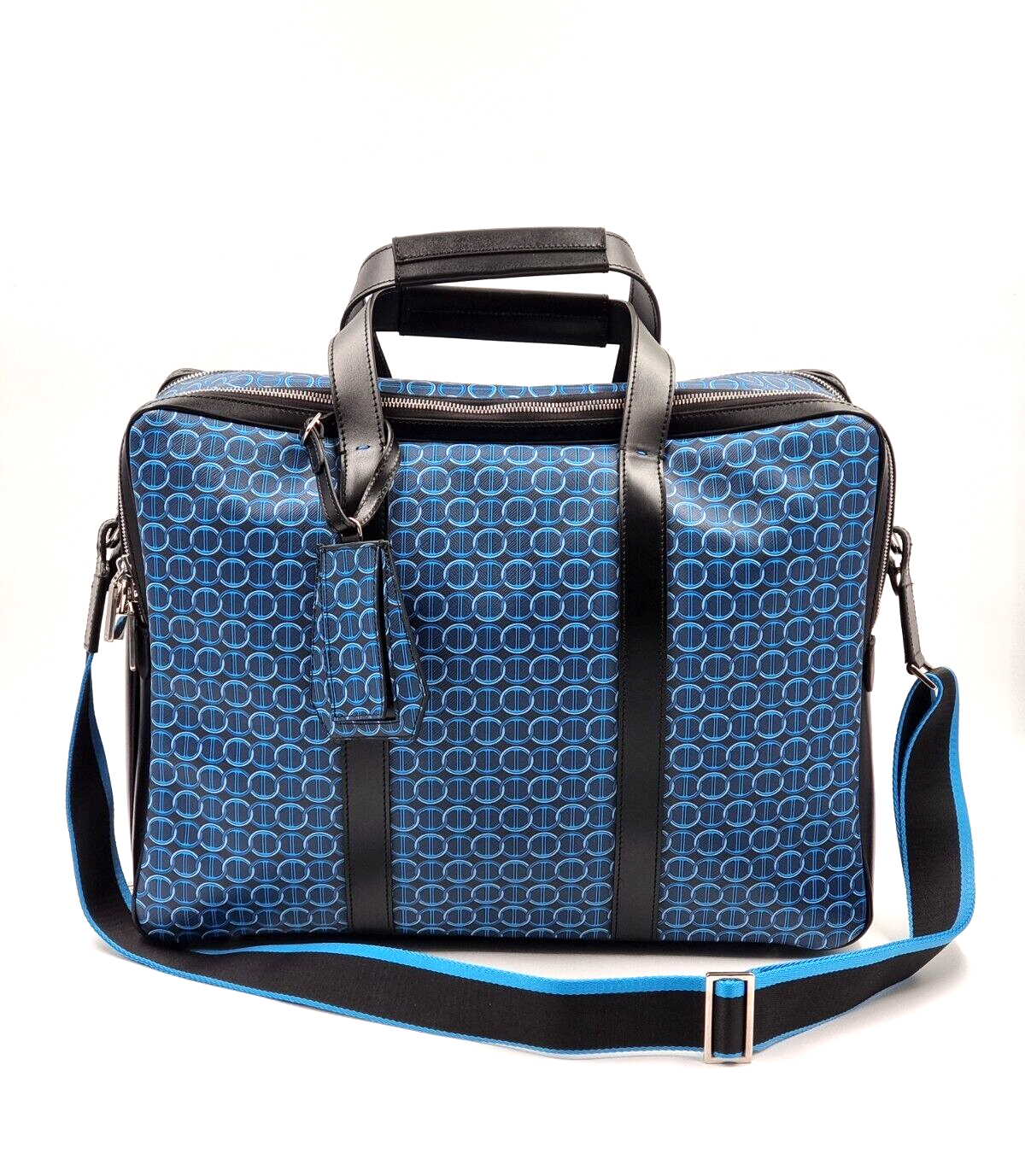 Neu DAVIDOFF LG COLORAMA SOFT SUITCASE 2 REISSVERSCHLÜSSE - BLAU