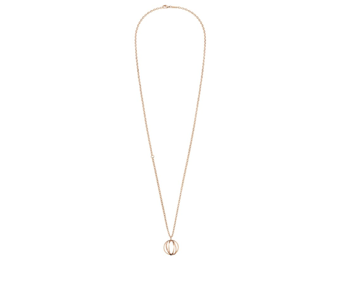 New CALVIN KLEIN SHOW NECKLACE KJ4XPN100200 - ROSE GOLD PVD