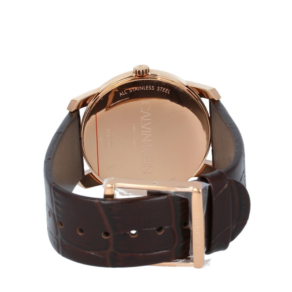 New Swiss Made CALVIN KLEIN City Extension Silver Dial Unisex Quartz Watch