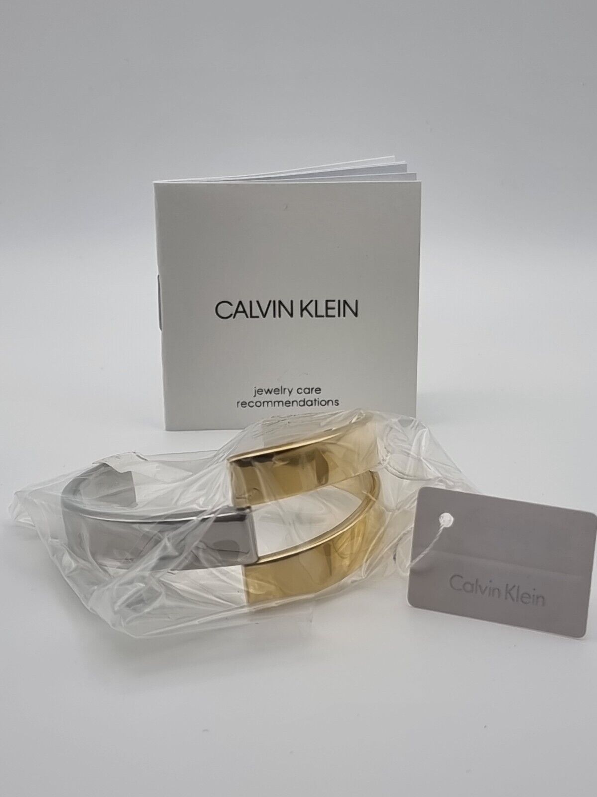 Neu CALVIN KLEIN TRULY ARMREIF BICOLOR - GR. XS