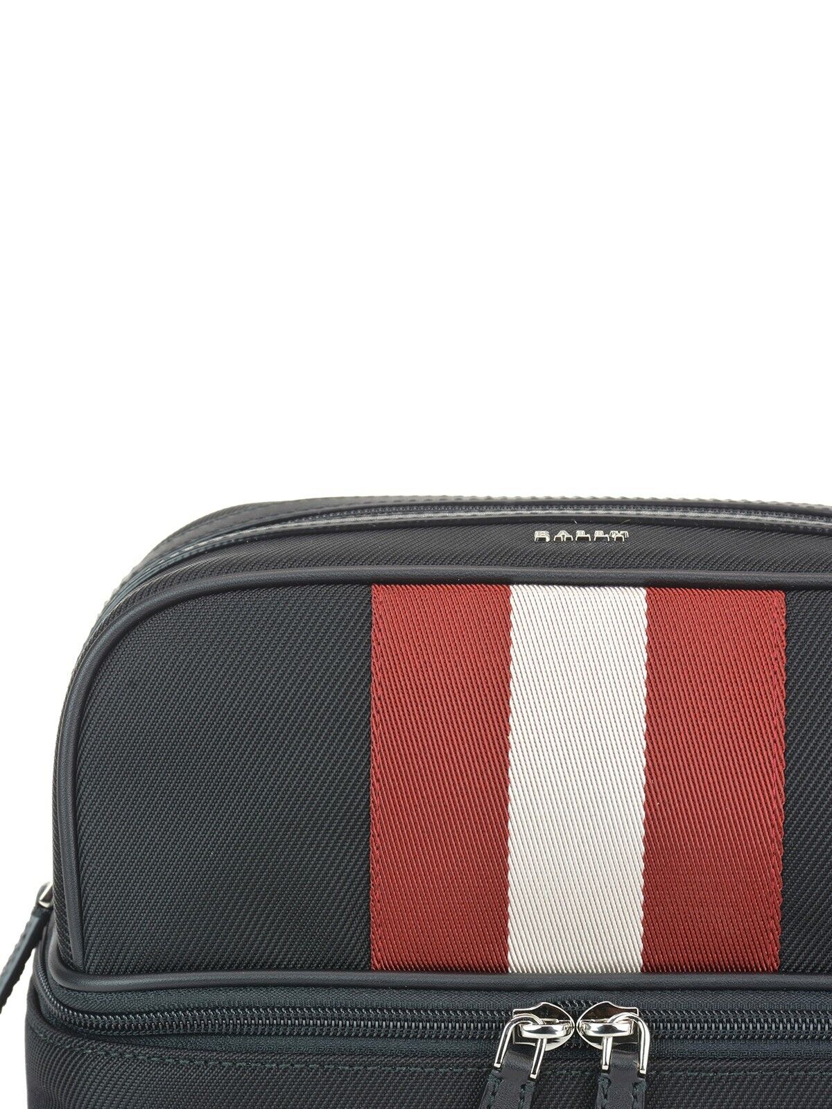 New BALLY BRINT Stripe Wash Bag