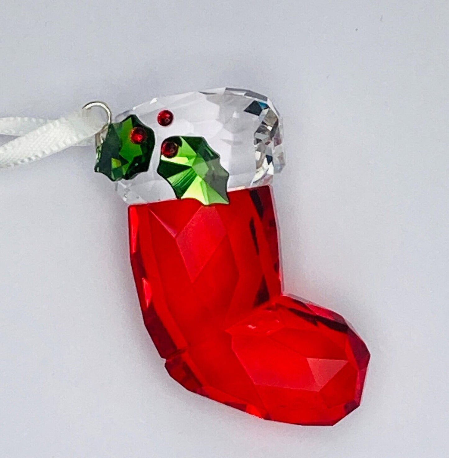Neu SWAROVSKI WEIHNACHTSMANN-STRUMPF-ORNAMENT