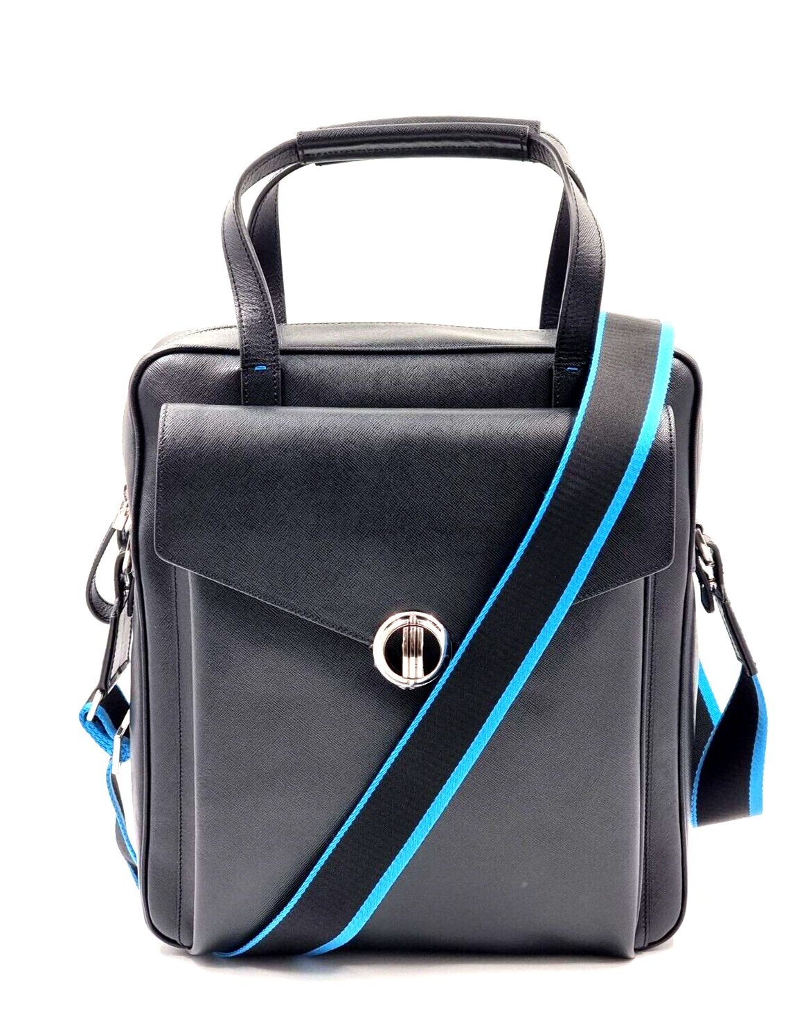 Neu DAVIDOFF LLG SAFFIANO ICON TOTE BAG - SCHWARZ