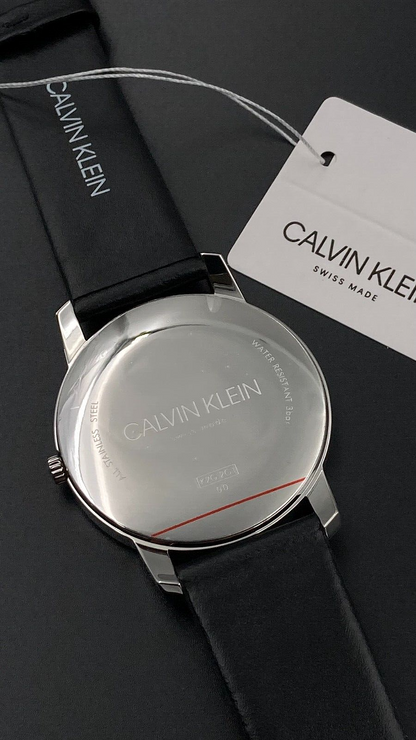 New Swiss Made CALVIN KLEIN City Mania Men's Watch