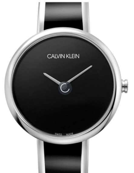 New Swiss Made CALVIN KLEIN Seduce Quartz Black Dial Ladies Watch