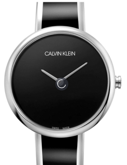 New Swiss Made CALVIN KLEIN Seduce Quartz Black Dial Ladies Watch