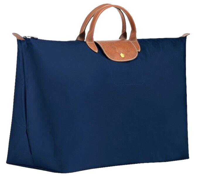 New LONGCHAMP LE PLIAGE TRAVEL BAG MEDIUM - NAVY