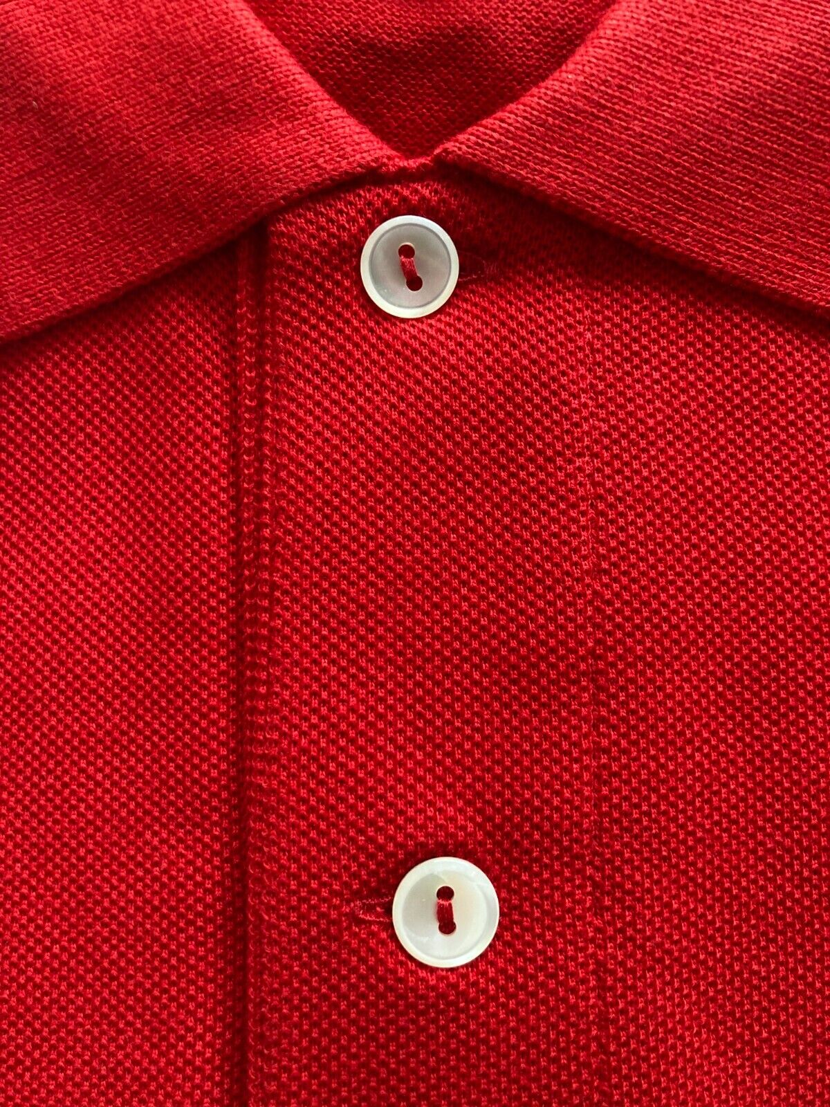 New LACOSTE CLASSIC FIT POLO SHIRT - RED - SIZE 5