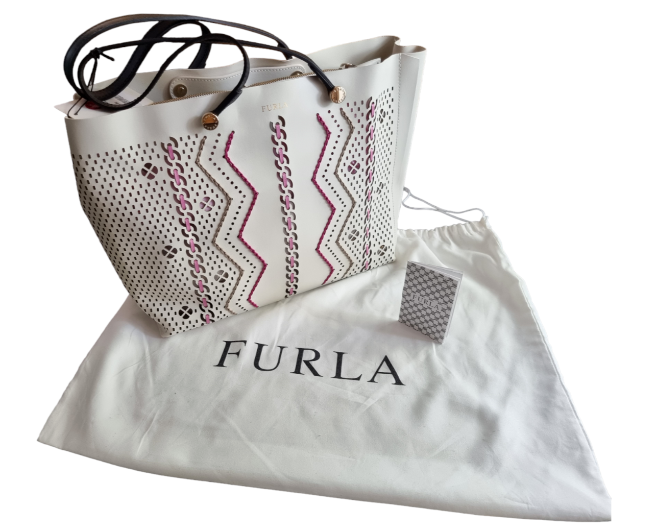 Neue FURLA EDEN M TOTE BAG - PETOLO