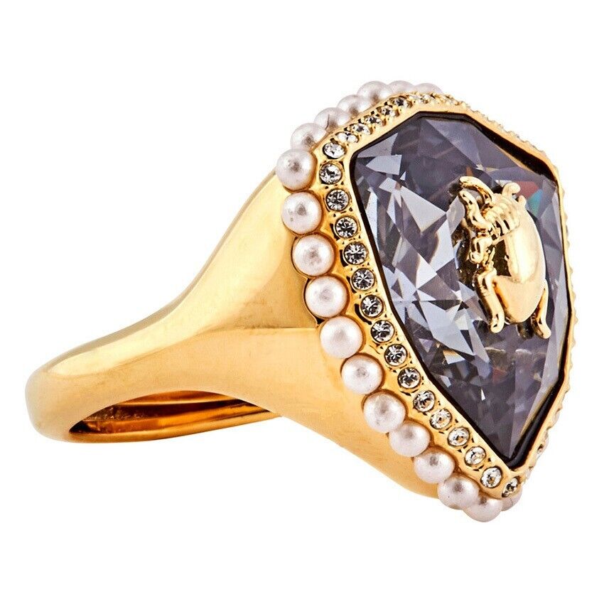 New SWAROVSKI MAGNETIC COCKTAIL RING - SIZE 55-60